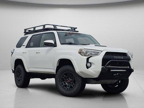 Super White 2015 Toyota 4Runner TRD Pro