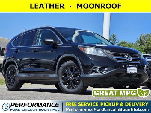 Crystal Black Pearl 2013 Honda CR-V EX-L