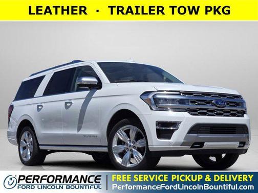 White Metallic 2023 Ford Expedition Platinum