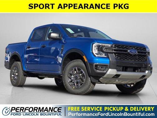 Velocity Blue Metallic 2025 Ford Ranger XLT Truck