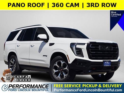 Summit White 2025 GMC Yukon AT4 Ultimate