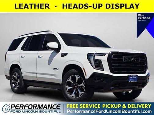 Summit White 2025 GMC Yukon AT4 Ultimate