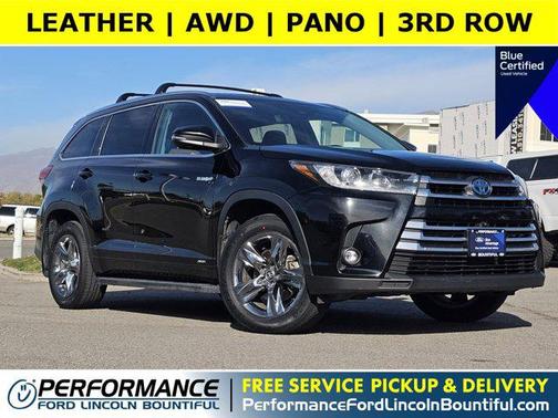 2019 Toyota Highlander Hybrid Platinum