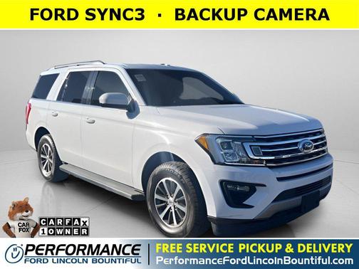 Oxford White 2019 Ford Expedition XLT