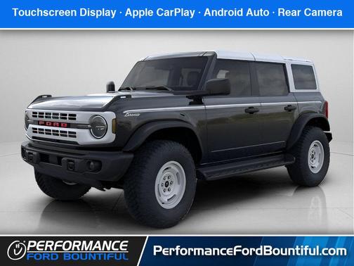 Shadow Black 2026 Ford Bronco Heritage Edition
