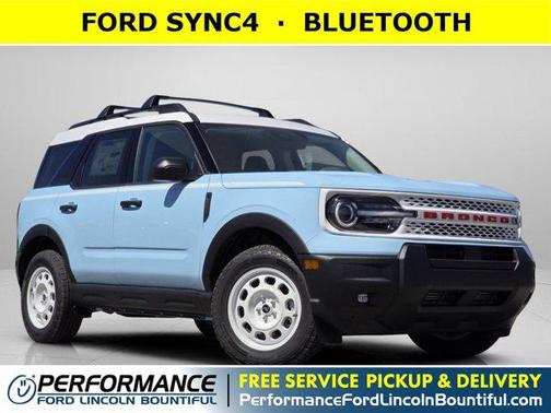 Robins Egg Blue 2026 Ford Bronco Sport Heritage SUV