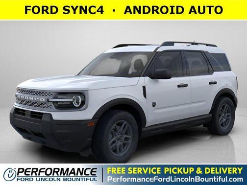 Oxford White 2026 Ford Bronco Sport Big Bend