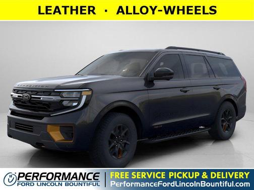 Agate Black Metallic 2026 Ford Expedition Tremor