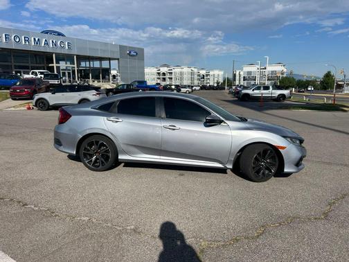 Lunar Silver Metallic 2020 Honda Civic Sport