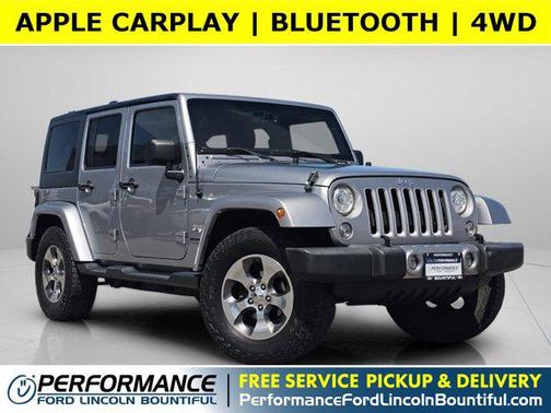 Billet Silver Metallic Clearcoat 2018 Jeep Wrangler JK Unlimited Sahara