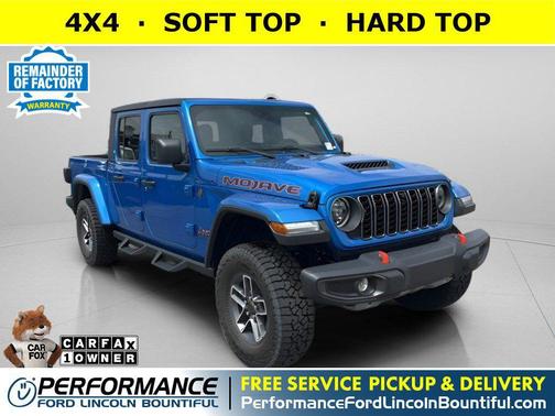 Hydro Blue Pearlcoat 2025 Jeep Gladiator Mojave