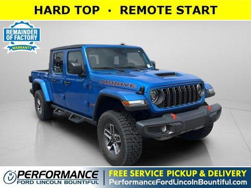 Hydro Blue Pearlcoat 2025 Jeep Gladiator Mojave