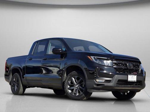 Crystal Black Pearl 2024 Honda Ridgeline Sport