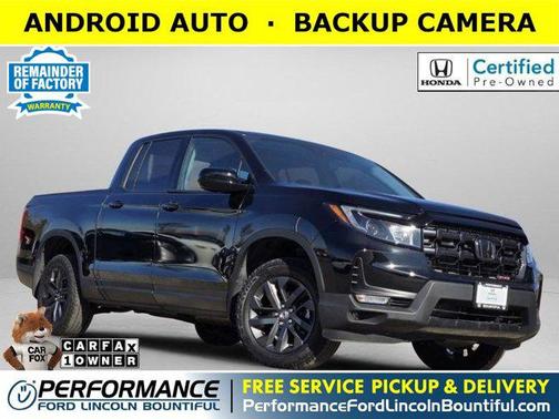 Crystal Black Pearl 2024 Honda Ridgeline Sport