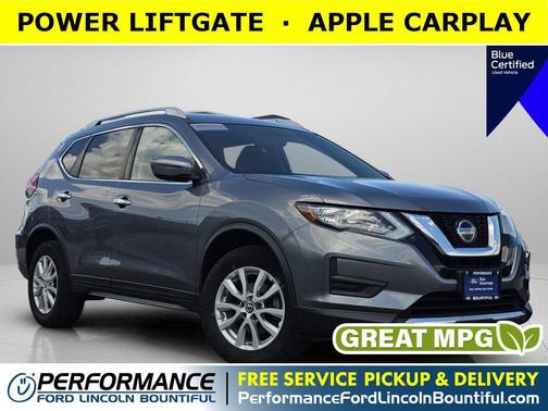 Gun Metallic 2018 Nissan Rogue SV