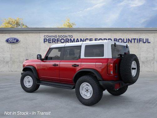 Ruby Red Met Tinted CC 2026 Ford Bronco Heritage Edition