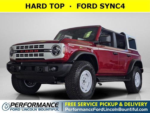 Ruby Red Met Tinted CC 2026 Ford Bronco Heritage Edition