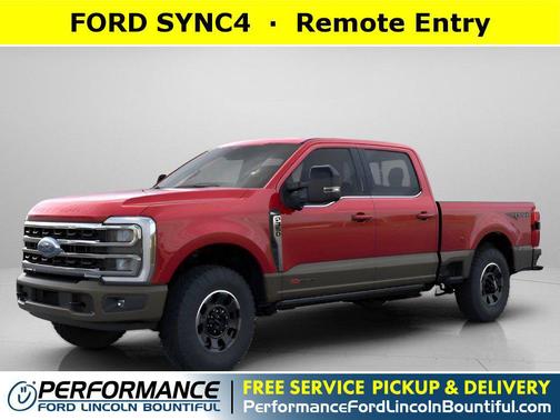 Ruby Red 2026 Ford F-350 King Ranch