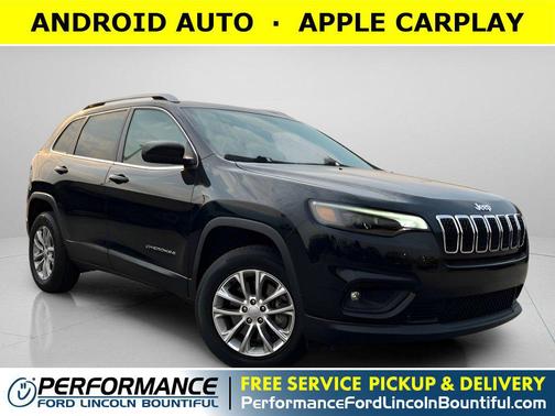 Diamond Black Crystal Pearlcoat 2019 Jeep Cherokee Latitude