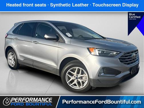 Silver Metallic 2022 Ford Edge SEL