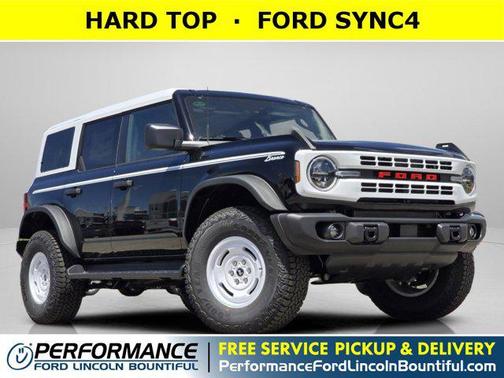 Shadow Black 2026 Ford Bronco Heritage Edition