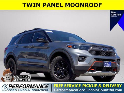 Gray Metallic 2023 Ford Explorer Timberline