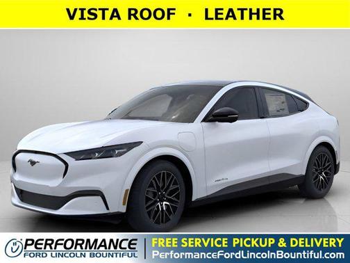 Star White Metallic Tri-Coat 2026 Ford Mustang Mach-E Premium