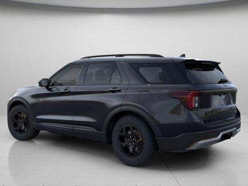 Agate Black Metallic 2026 Ford Explorer Tremor