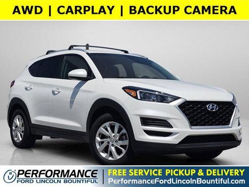 White Cream 2021 Hyundai TUCSON Value