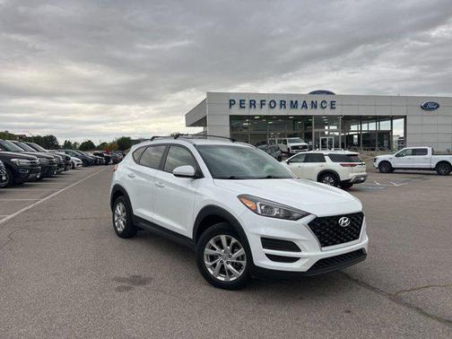 White Cream 2021 Hyundai TUCSON Value