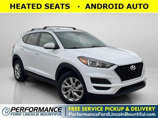White Cream 2021 Hyundai TUCSON Value