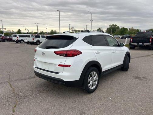 White Cream 2021 Hyundai TUCSON Value