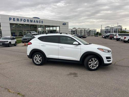 White Cream 2021 Hyundai TUCSON Value