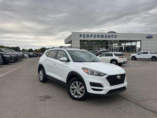 White Cream 2021 Hyundai TUCSON Value