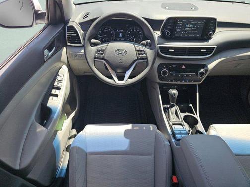 White Cream 2021 Hyundai TUCSON Value