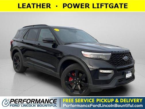 Agate Black Metallic 2020 Ford Explorer ST