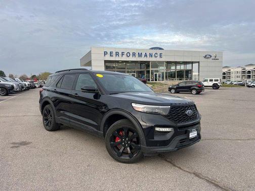 Agate Black Metallic 2020 Ford Explorer ST