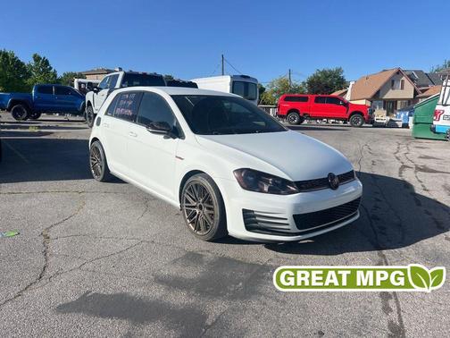 Pure White 2016 Volkswagen Golf GTI 2.0T S 4-Door