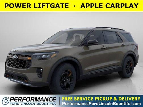 Marsh Gray 2026 Ford Explorer Tremor