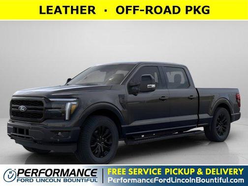 Agate Black Metallic 2026 Ford F-150 Lariat Truck