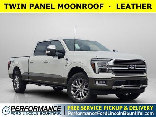 Star White Metallic Tri-Coat 2026 Ford F-150 King Ranch Truck