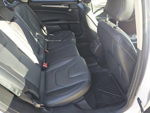 White Platinum 2019 Ford Fusion Titanium