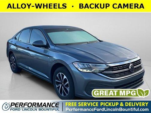Platinum Gray Metallic 2022 Volkswagen Jetta 1.5T S