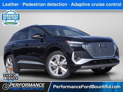 Black Metallic 2023 Audi Q4 e-tron Premium Plus