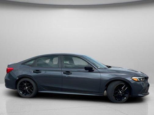 Gray 2022 Honda Civic Sport