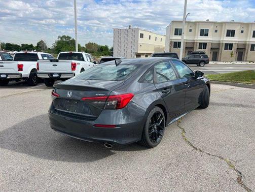 Gray 2022 Honda Civic Sport