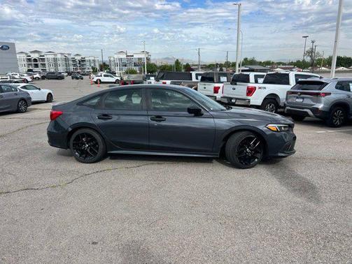 Gray 2022 Honda Civic Sport