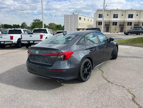 Gray 2022 Honda Civic Sport