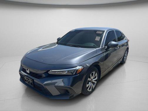 Gray 2023 Honda Civic LX