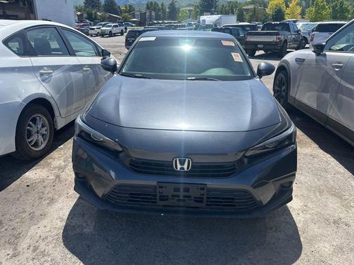 Gray 2023 Honda Civic LX